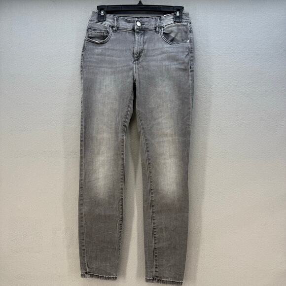 DL1961 Denim - DL1961 Jeans Women's 28 (6) Grey Florence Skinny Mid Rise Instasculpt Ankle